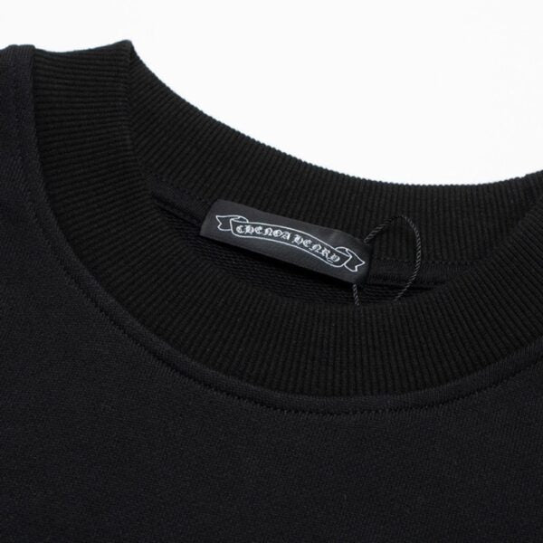 CHRM HRTS Sweatshirt Cross Print Black CH049