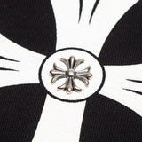 CHRM HRTS Sweatshirt Cross Print Black CH049