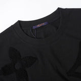 LV Sweatshirt Monogram Embroidered