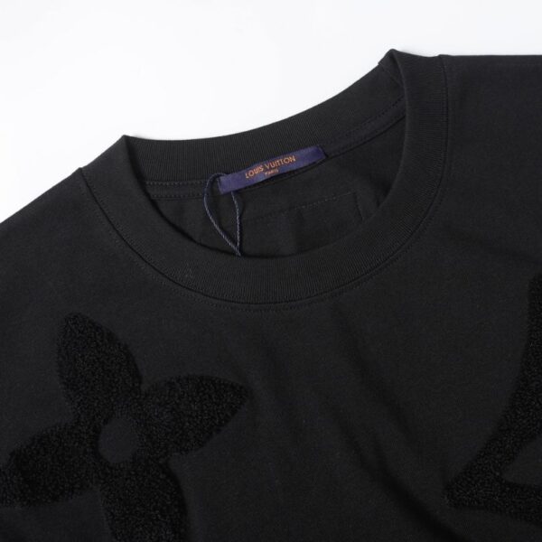 LV Sweatshirt Monogram Embroidered