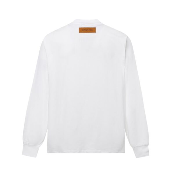 LV Sweatshirt Monogram Embroidered