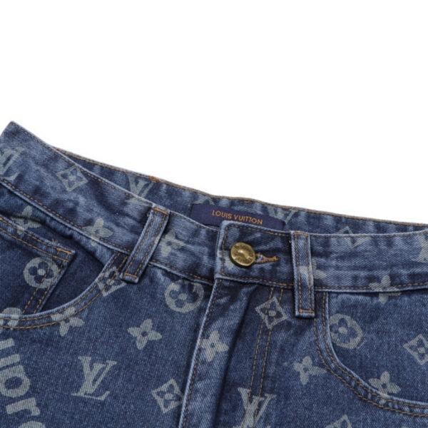 LV X SPRM Pants Monogram Denim