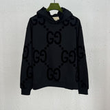 GG Hoodie Black Monogram black