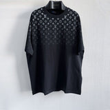 LV T-shirt Gradient Cotton Black