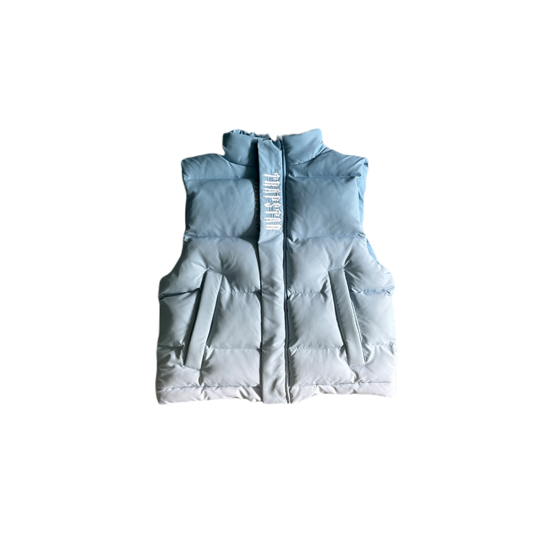 TRPSTR DECODED GILET – LIGHT BLUE