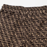 FND Set Tracksuit Monogram Beige