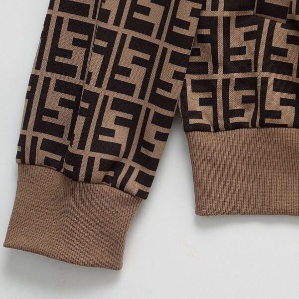 FND Set Tracksuit Monogram Beige