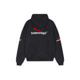 BLNCG Hoodie Black Red Logo Pullover BL065