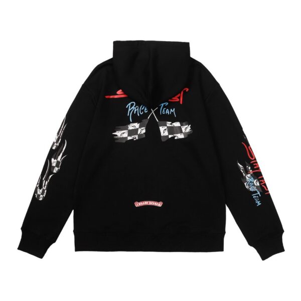 CHRM HRTS Hoodie Race Team Graphic Black CH078