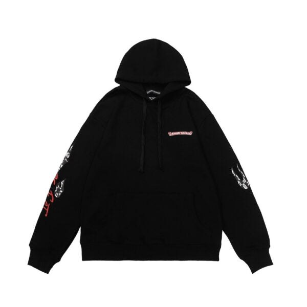 CHRM HRTS Hoodie Race Team Graphic Black CH078