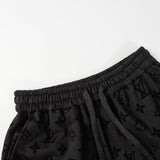 LV Shorts Monogram Black