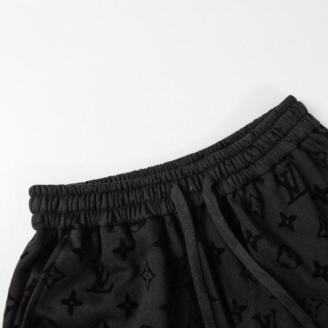 LV Shorts Monogram Black