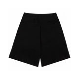 GG Shorts Black Logo Print