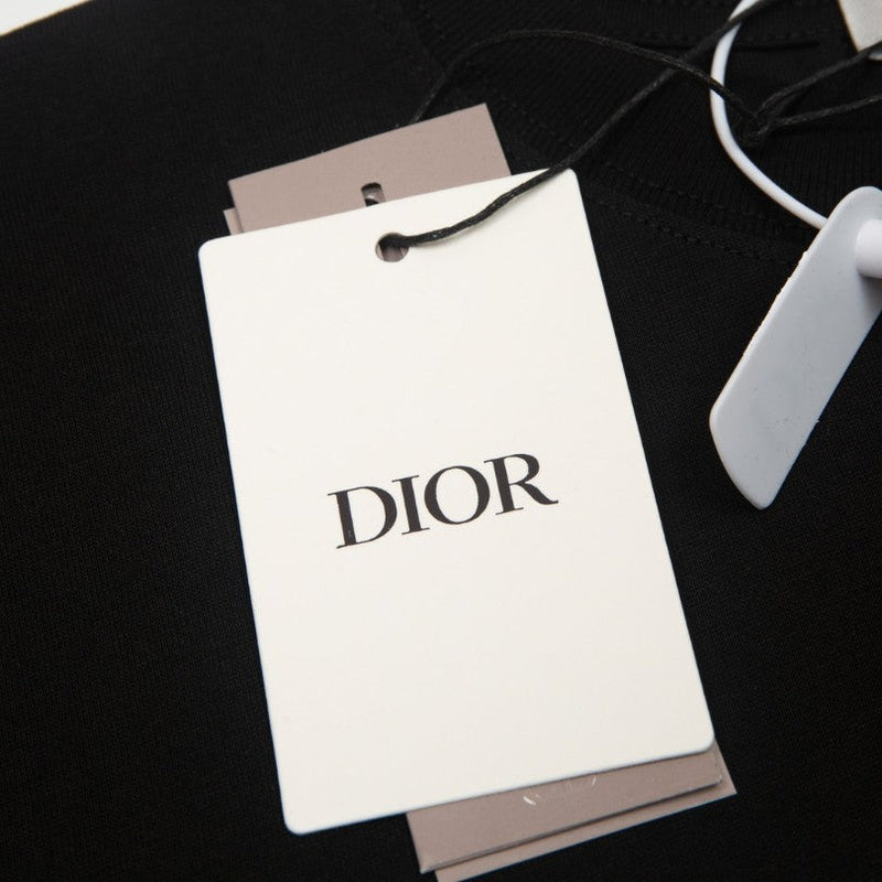 CD T-shirt Embossed Monogram Navy