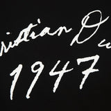 CD T-shirt Embossed Monogram Navy