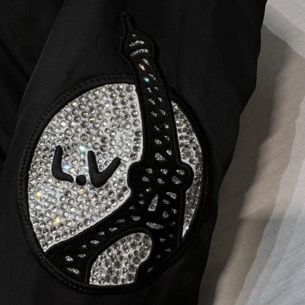 LV Jacket Lovers’ Nylon Crystal Baseball