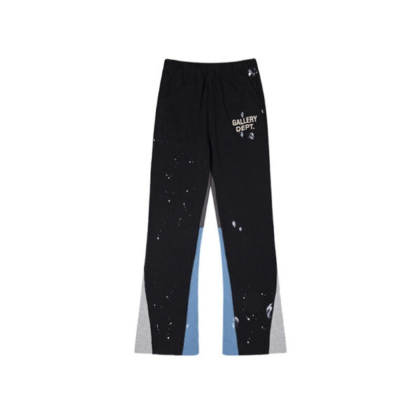 GLRY DPT Pants Black Paint Splatter GD001