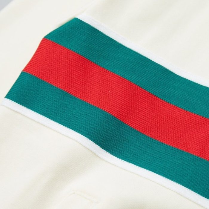 GG Jacket Full Zip Monogram Track White