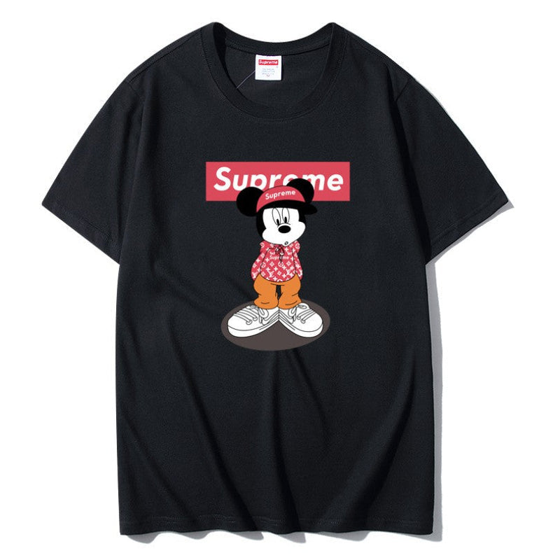 SPRM T-shirt Cartoon Graphic Black