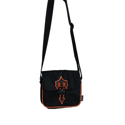 T-CROSS BODY BAG – BLACK/ORANGE 1.0