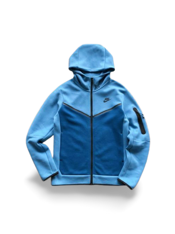 TECH FLEECE – LIGHT BLUE/BLUE (completa)