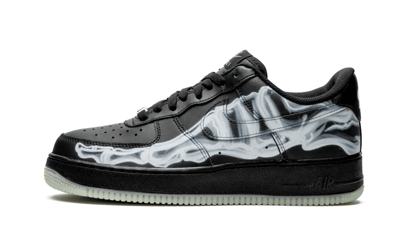 AIR FORCE 1 -Skeleton Black