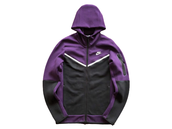 TECH FLEECE – PURPLE/BLACK