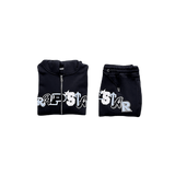 WIDCARD ZIP HOODIE PANTS