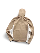 TECH FLEECE – ALMOND BROWN/WHITE (complete)