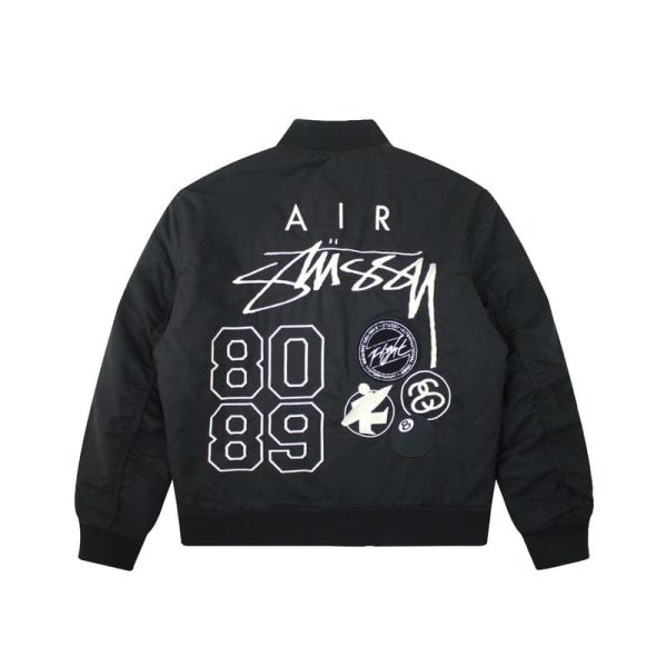 NK X STSY Jacket Bomber Reversible black v
