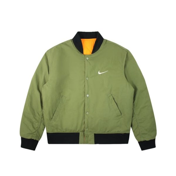 NK X STSY Jacket Bomber Reversible Green gg