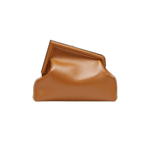 BORSA FIRST MEDIUM MARRONE