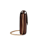 PORTAFOGLIO IN PELLE GG CON CATENA CIPRIA