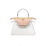 BORSA PEEKABOO ISEEU MEDIUM IN PELLE DI VITELLO BIANCA