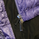 CD Purple Oblique Puffer Jacket