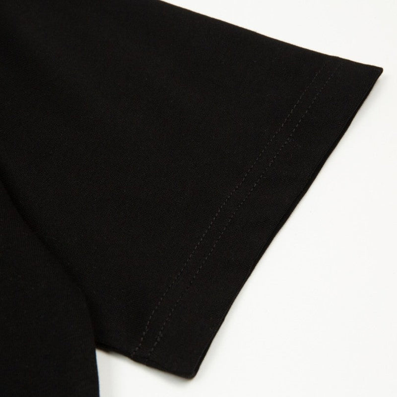 CD T-shirt Black Graphic Logo Couture