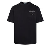 PRD T-shirt Milano Crest Logo Black