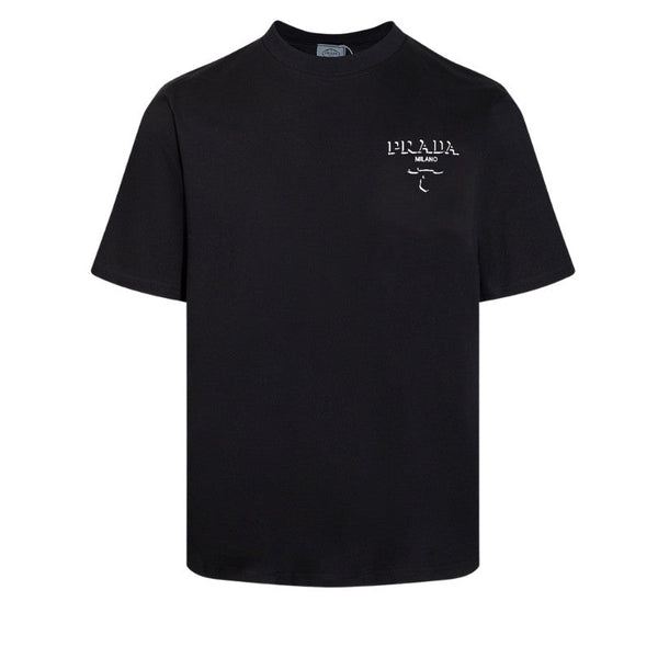 PRD T-shirt Milano Crest Logo Black