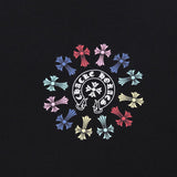 CHRM HRTS T-shirt Multicolor Cross Wreath Black