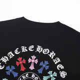 CHRM HRTS T-shirt Multicolor Cross Wreath Black