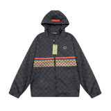 GG Jacket Windbreaker Monogram Beige Brown (2 colors)