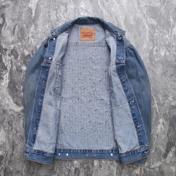 CHRM HRTS Denim Jacket Cross Patch CH052