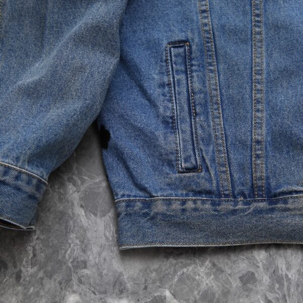 CHRM HRTS Denim Jacket Cross Patch CH052