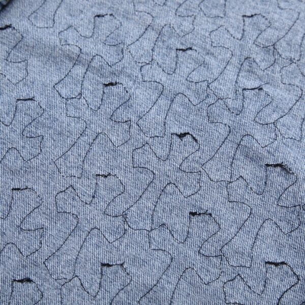 CHRM HRTS Denim Jacket Cross Patch CH052