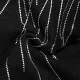 CHRM HRTS Sweatshirt Rhinestone Graphic CH048