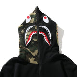 BP Hoodie Shark Camo OVO Black (REVERSE)