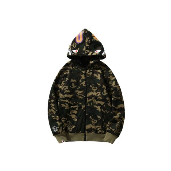 BP Hoodie Shark Camo OVO Black (REVERSE)