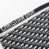 CD Shorts Monogram Navy Side Stripes