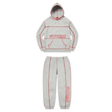 SPRM COVERSTITCH TRACKSUIT GREY