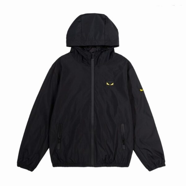 FND Jacket Windbreaker Eyes Black